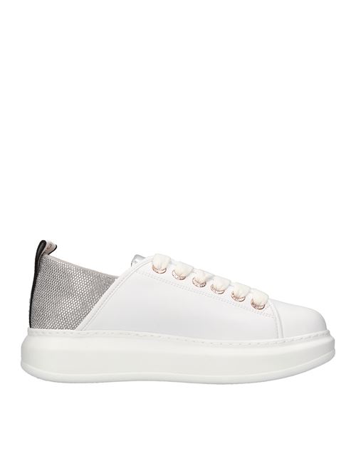 Leather sneakers. ALEXANDER SMITH | E2D 46WSV WEMBLWYBIANCO-SILVER